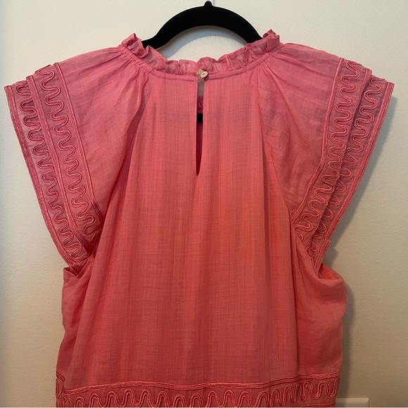 Veronica Beard - $598 Keely Pink Dark Peony Mini Dress Size 4 - Like NEW! - Picture 10 of 14